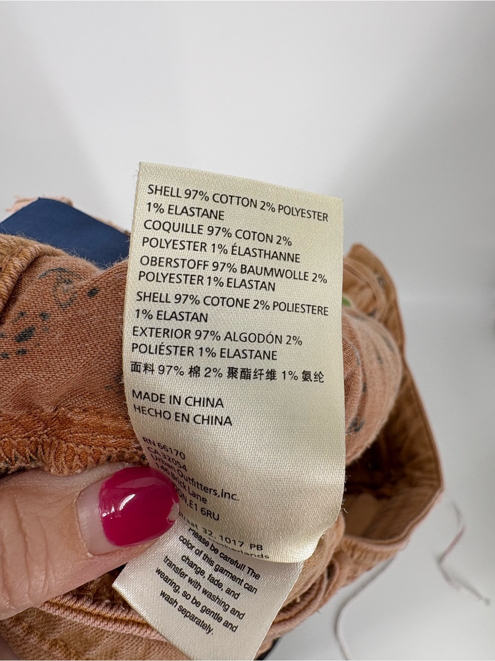 Pilcro Anthropologie The Breaker High Rise Barrel Brown Tan Cropped Size 26 - Picture 14 of 16